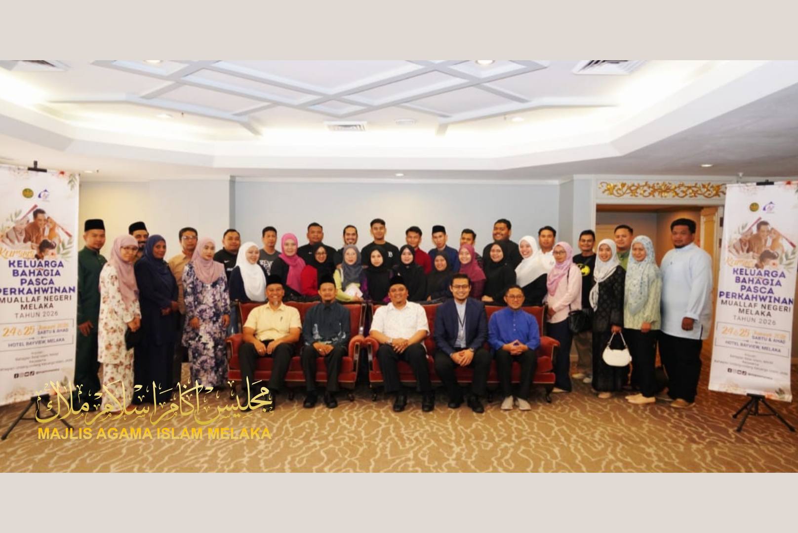 Kursus Keluarga Bahagia Pasca Perlahwinan Mualaf Negeri Melaka